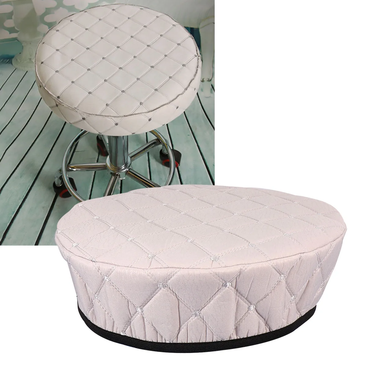 Stylish Cover Round Round Barstool Covers Seat Protector Barstool Cover For Home Office Shop 30Cm Diameter Grey
Stylish Cover Round Round Barstool Covers Seat Protector Barstool Cover For Home Office Shop 30Cm Diameter Grey