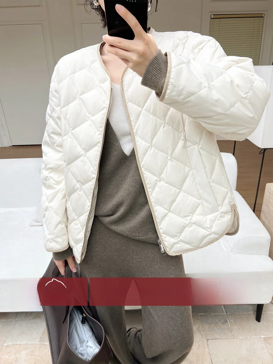 Куртка-пуховик Amyy Studios из водоотталкивающей ткани с эффектом хлопка высокой плотности, с 90% белым гусиным пухом, цветной блок-дизайн, стеганая
Куртка-пуховик Amyy Studios из водоотталкивающей ткани с эффектом хлопка высокой плотности, с 90% белым гусиным пухом, цветной блок-дизайн, стеганая