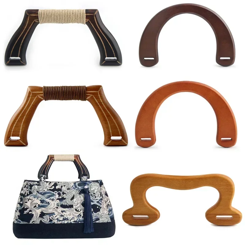 2/4/6PCS Bohemian Style Wooden Bag U-Shaped Handle Crochet Straw Beach Bag Handle DIY Handicraft Replacement Parts
2/4/6PCS Bohemian Style Wooden Bag U-Shaped Handle Crochet Straw Beach Bag Handle DIY Handicraft Replacement Parts