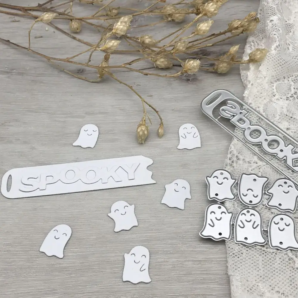 1pcs metal cutting dies cut die mold spooky label ghost decoration Scrapbook paper craft blade punch stencils dies
1pcs metal cutting dies cut die mold spooky label ghost decoration Scrapbook paper craft blade punch stencils dies