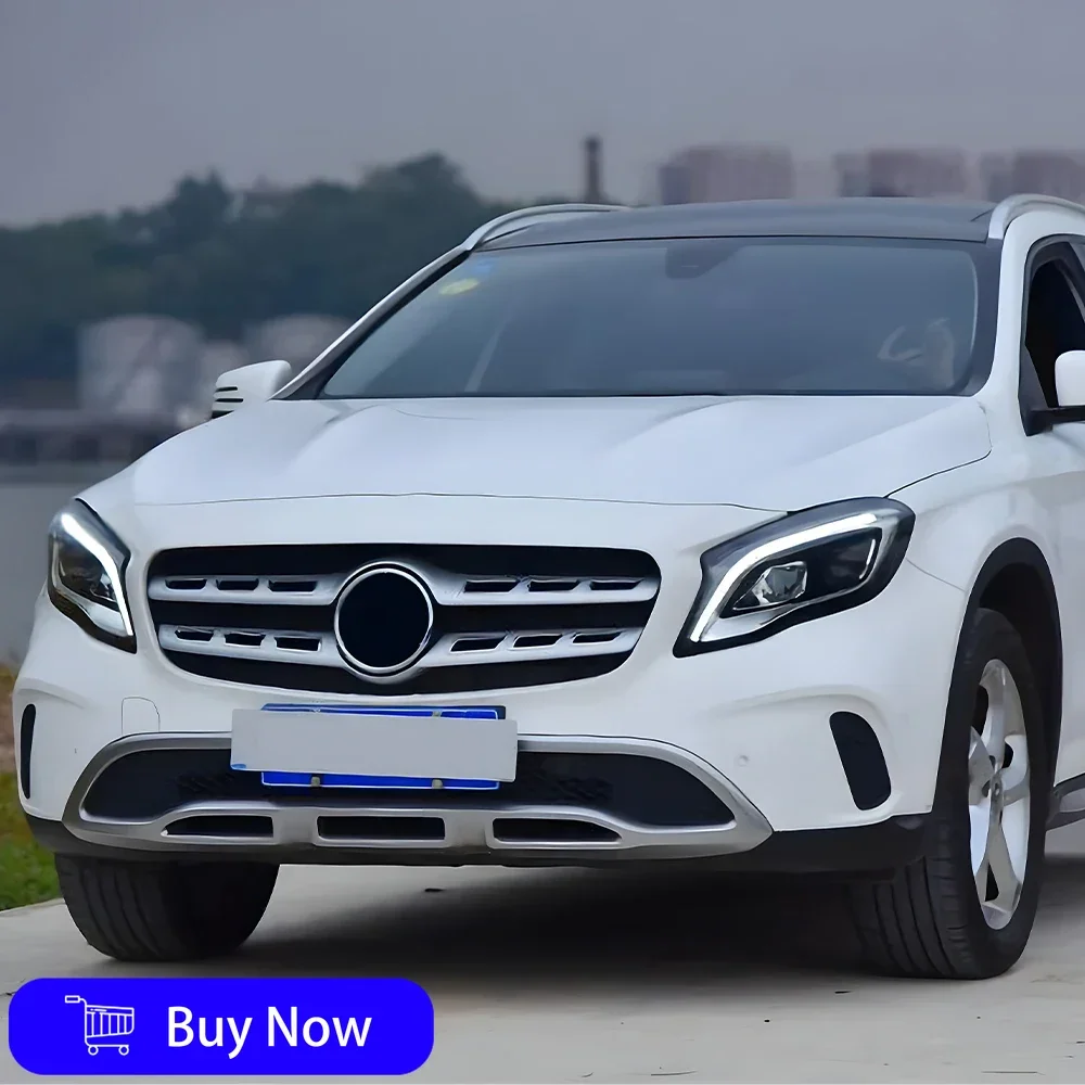 Для Benz GLA W156 GLA200 X156 2015-2019 год обновление высокой конфигурации светодиодные автомобильные фары в сборе с двойным объективом проектора аксессуары
Для Benz GLA W156 GLA200 X156 2015-2019 год обновление высокой конфигурации светодиодные автомобильные фары в сборе с двойным объективом проектора аксессуары