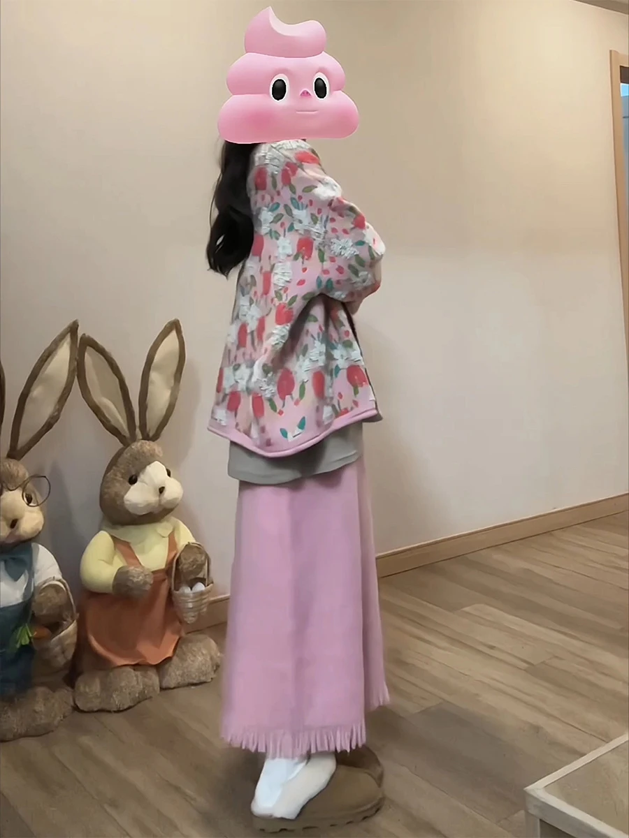 Sweet Soft Knitted Flower Cardigan Women's Thickened Autumn Winter New Lazy Versatile Sweater Coat Warmth Heating round Neck ...
Sweet Soft Knitted Flower Cardigan Women's Thickened Autumn Winter New Lazy Versatile Sweater Coat Warmth Heating round Neck ...