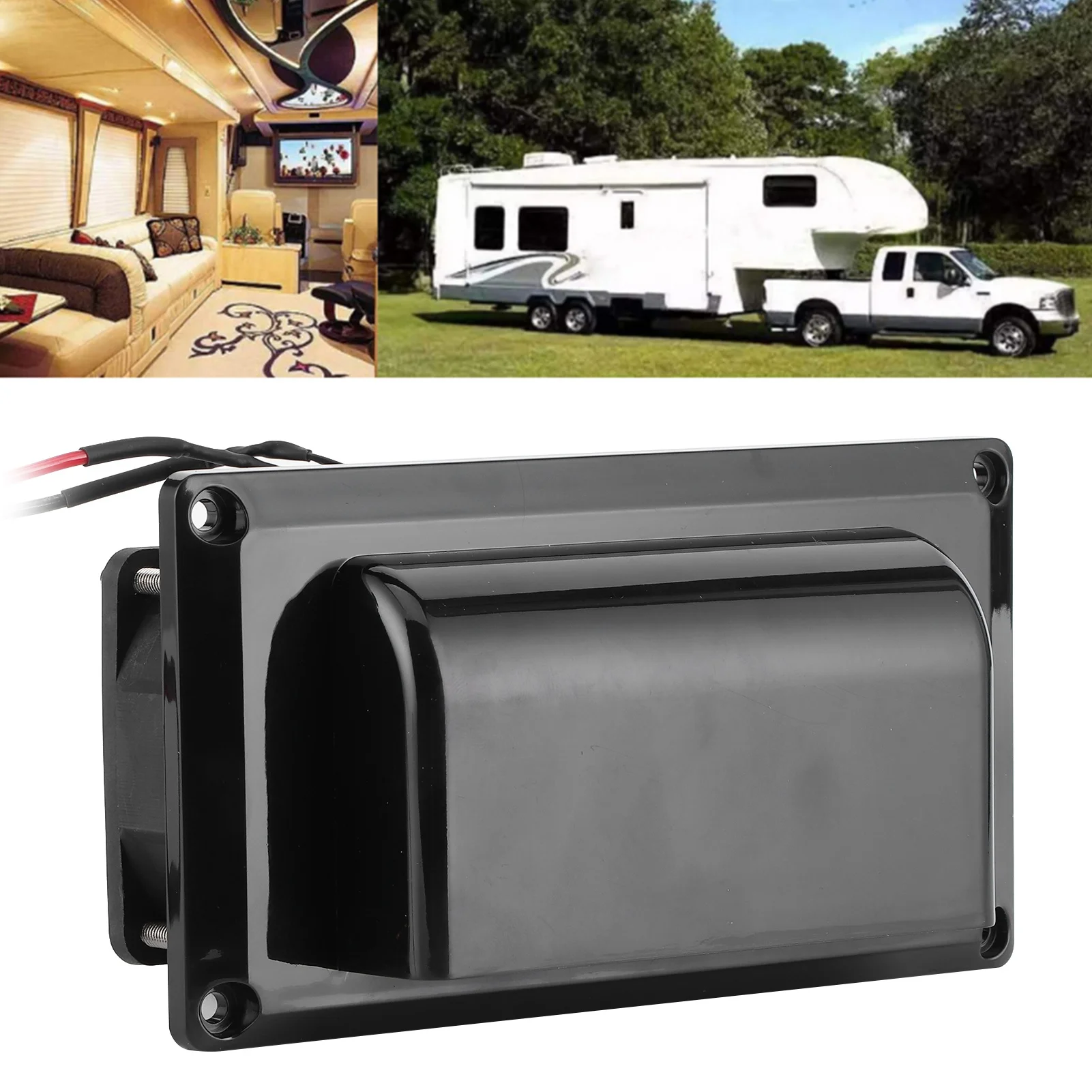 Side Air Vent Ventilation Exhaust Fan Motorhome Trailer RV Black 12V For Trailer Boat Marine Yacht
Side Air Vent Ventilation Exhaust Fan Motorhome Trailer RV Black 12V For Trailer Boat Marine Yacht