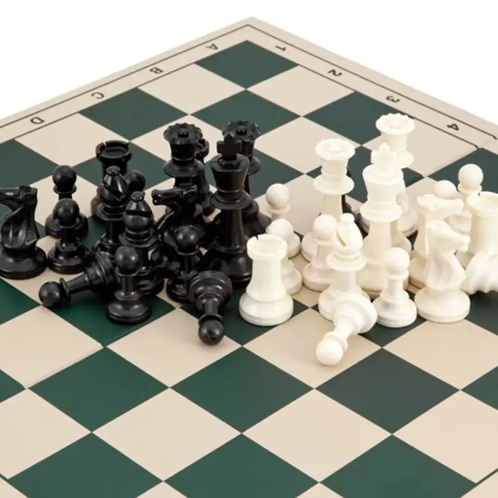 32PCS International Black White Chess Standard Delicate Word Chess Set Improve Intelligence Education Chess Game
32PCS International Black White Chess Standard Delicate Word Chess Set Improve Intelligence Education Chess Game