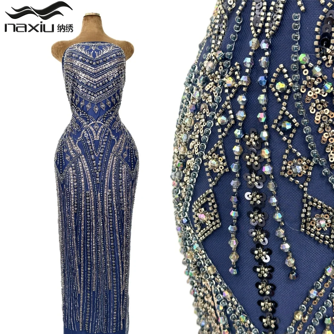 Madison Top Quailty Lace 5Y Embroidery Sequins Net Lace Fabric Luxury Beads African Sequins Lace Fabric For Wedding Party Dress
Madison Top Quailty Lace 5Y Embroidery Sequins Net Lace Fabric Luxury Beads African Sequins Lace Fabric For Wedding Party Dress