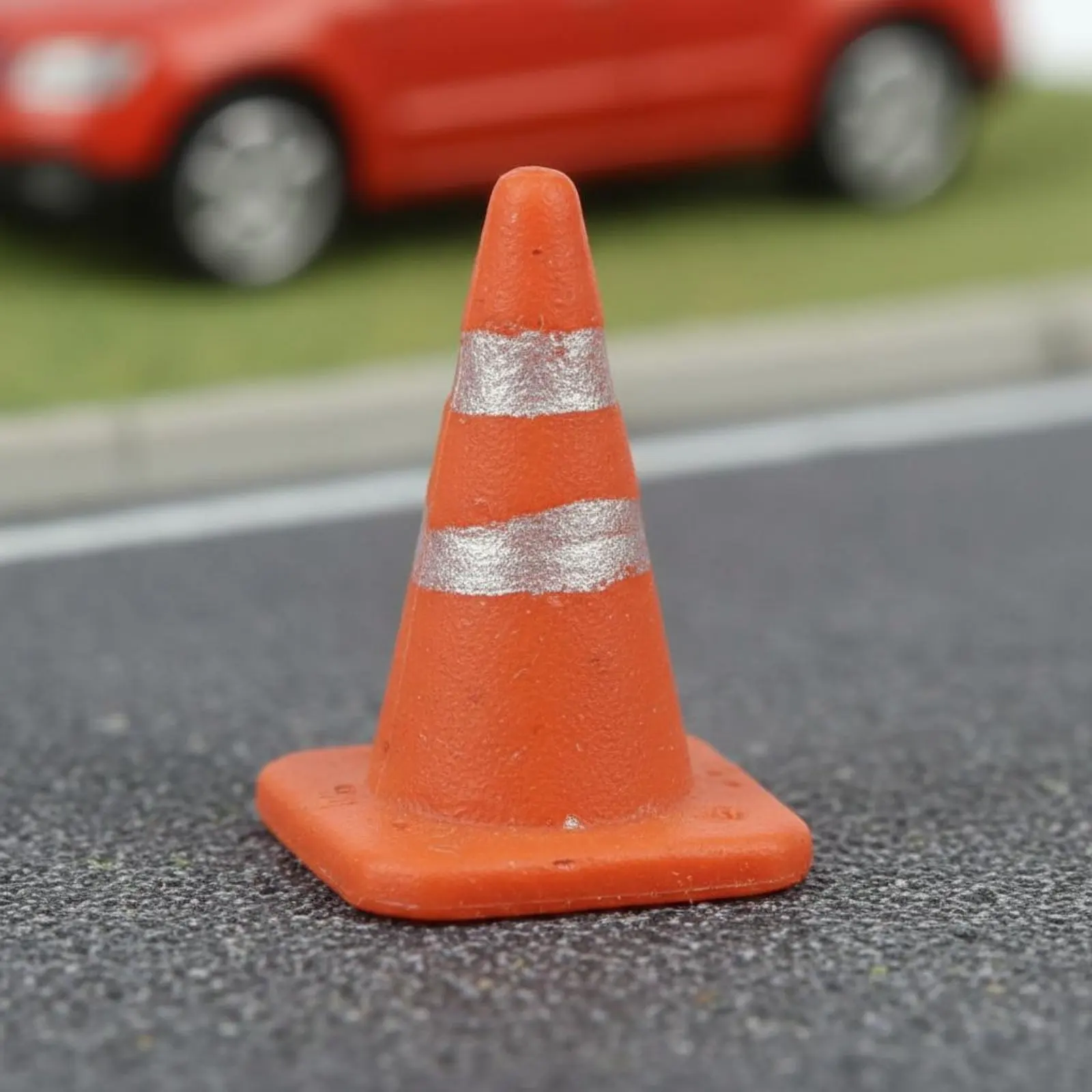 Approximately 1:64 Scale Street Cone Highly Detailed Miniature Traffic Cone Model Car Accessory Realistic Weathered Finish
Approximately 1:64 Scale Street Cone Highly Detailed Miniature Traffic Cone Model Car Accessory Realistic Weathered Finish