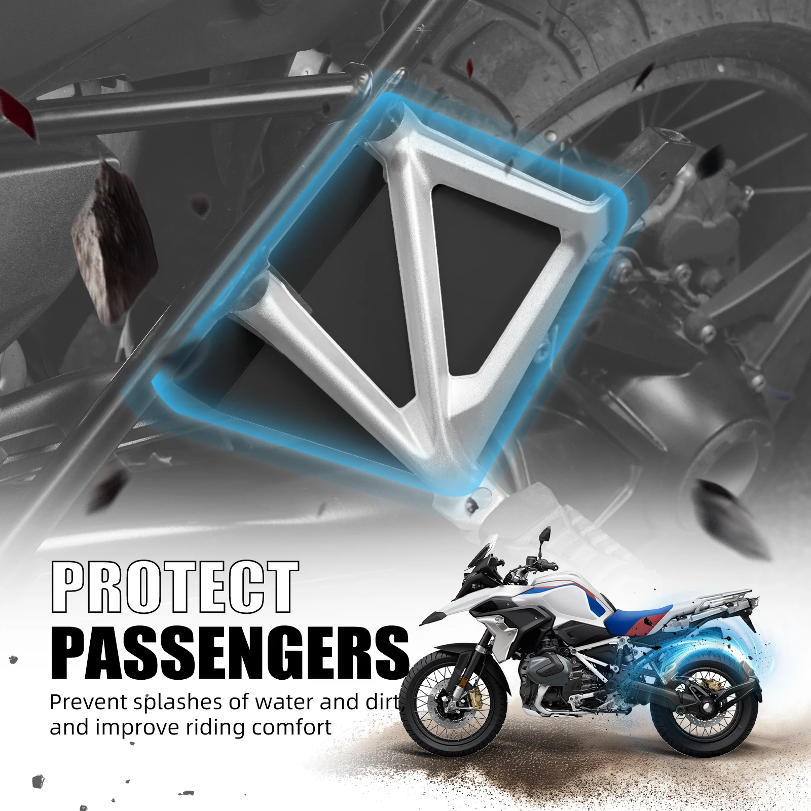 NICECNC For BMW R1250GS /Adventure 2018-2023 Rear Passenger Seat Recess Cover R1250GS R1250GS Adventure 2023 2022 2021 2020 2019
NICECNC For BMW R1250GS /Adventure 2018-2023 Rear Passenger Seat Recess Cover R1250GS R1250GS Adventure 2023 2022 2021 2020 2019