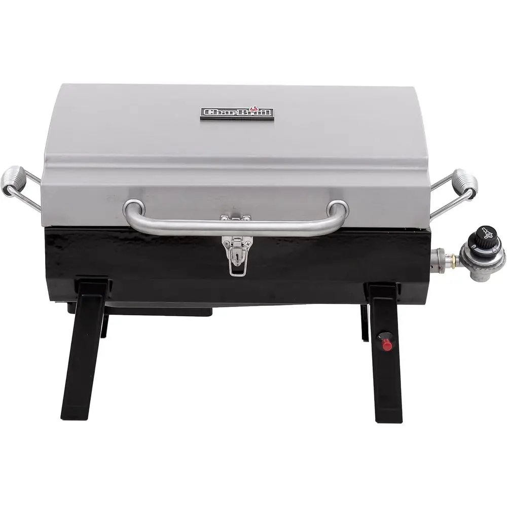 1-Burner Portable Gas Grill, StainlSteel - 465640214
1-Burner Portable Gas Grill, StainlSteel - 465640214