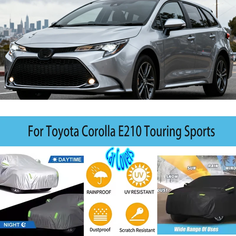 For Toyota Corolla E210 Touring Sports Full Car Covers Outdoor Sun Anti UV Rain Snow Dust Protection Oxford Cloth Accessories
For Toyota Corolla E210 Touring Sports Full Car Covers Outdoor Sun Anti UV Rain Snow Dust Protection Oxford Cloth Accessories