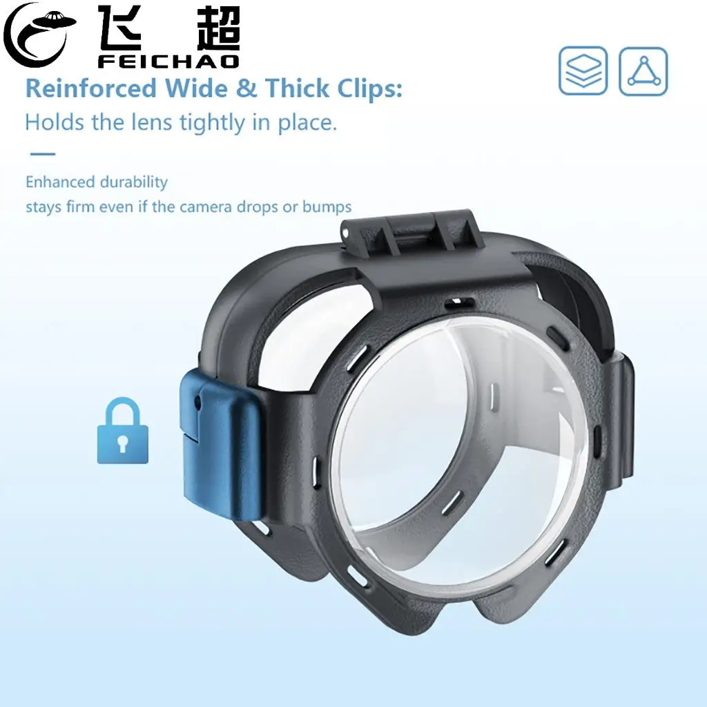 Защитная крышка для объектива Insta360 X5, аксессуары для панорамных экшн-камер Insta360 X5
Защитная крышка для объектива Insta360 X5, аксессуары для панорамных экшн-камер Insta360 X5