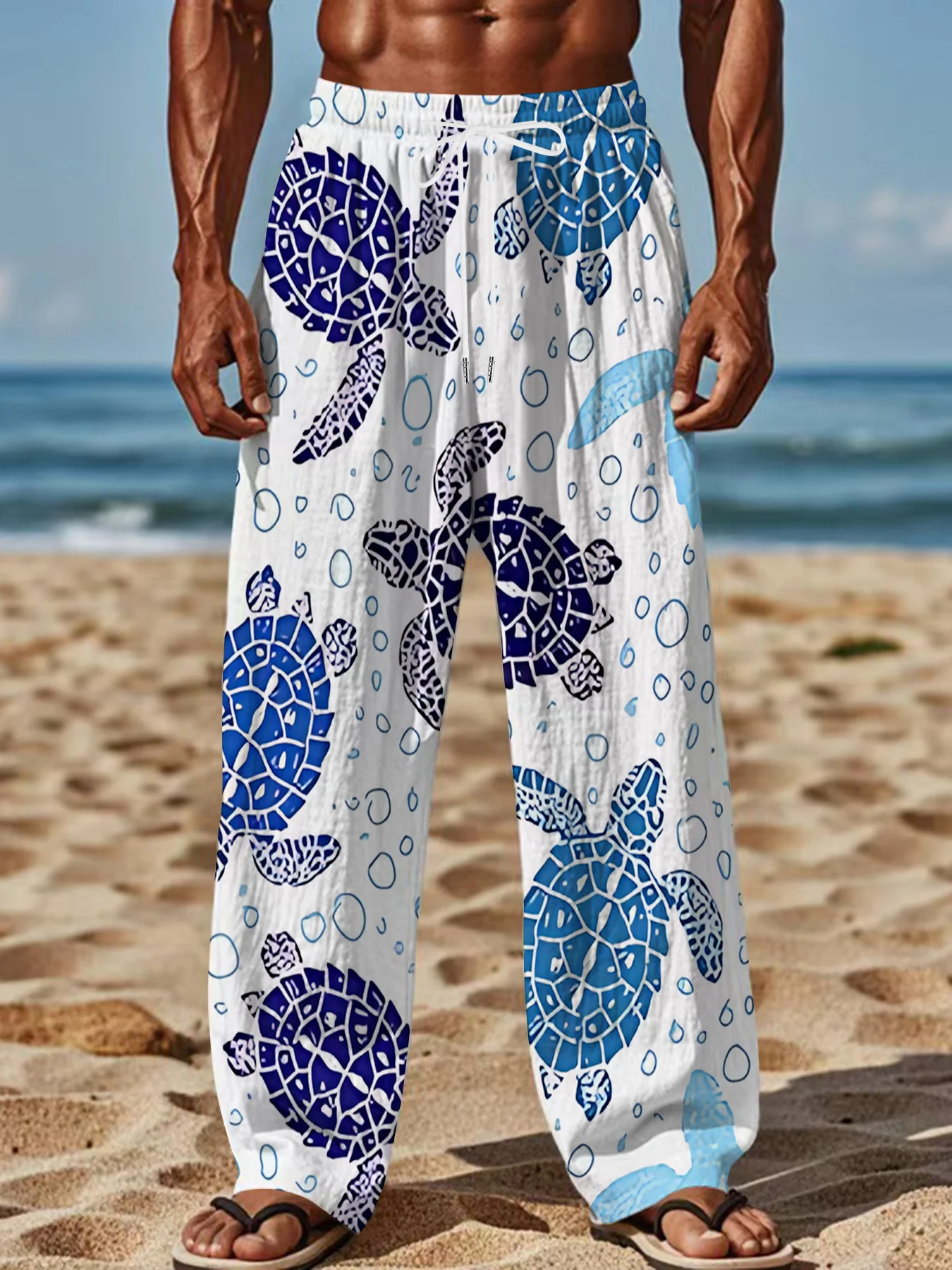 New Bohemian 3D Printed Men's and Women's Beach Pants with Elastic Waist, Casual and Fashionable Streetwear Pants
New Bohemian 3D Printed Men's and Women's Beach Pants with Elastic Waist, Casual and Fashionable Streetwear Pants