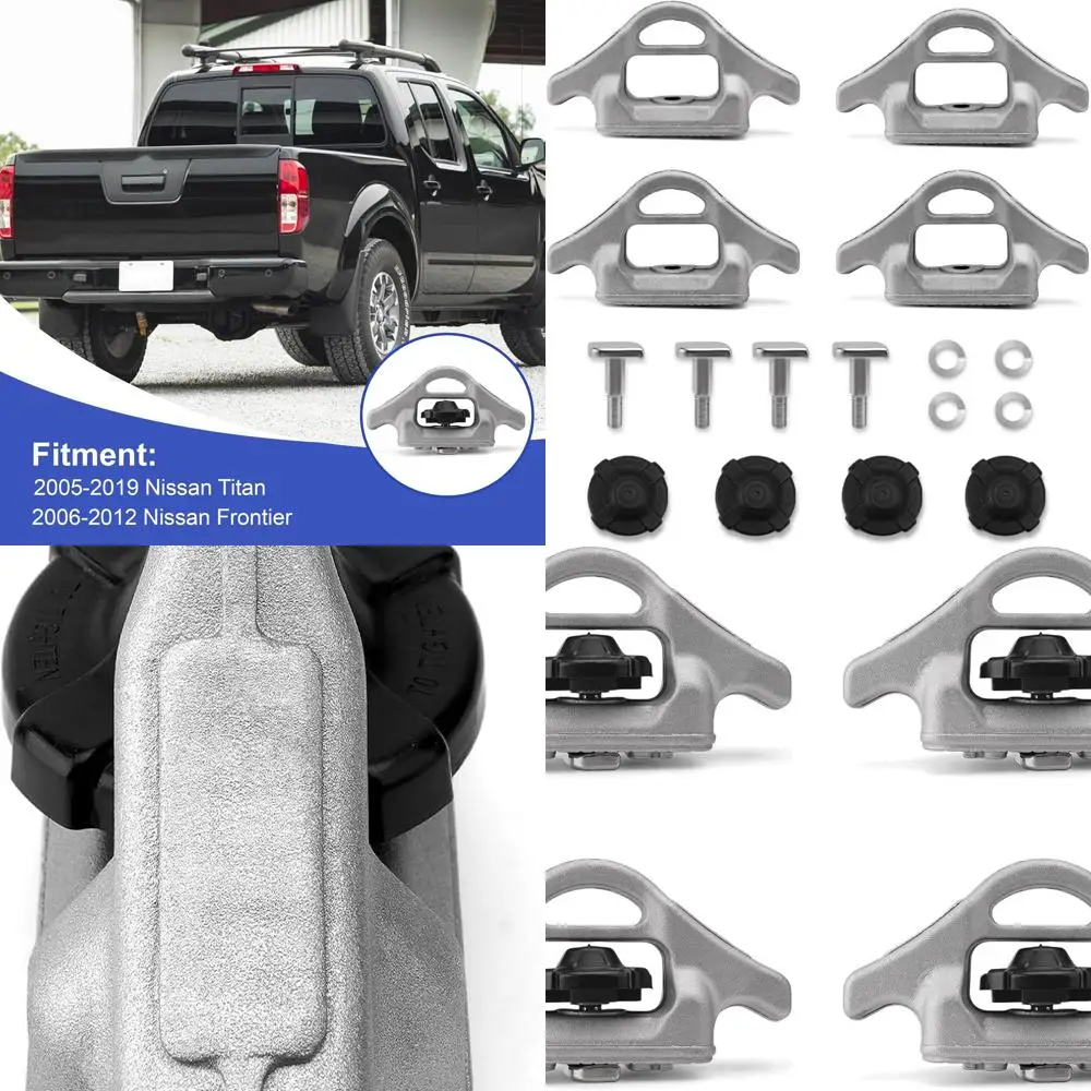 Набор из 4 узлов для крепления кровати Utili-Track 999T7-ZV00A для Nissan Frontier 2005-2025, Titan 2004-2015
Набор из 4 узлов для крепления кровати Utili-Track 999T7-ZV00A для Nissan Frontier 2005-2025, Titan 2004-2015