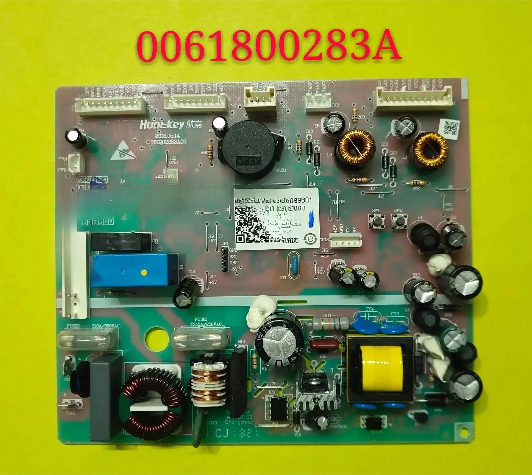 for Haier refrigerator motherboard original computer board bcd-521wdpw - 521wdbb main control board /0061800283A/C
for Haier refrigerator motherboard original computer board bcd-521wdpw - 521wdbb main control board /0061800283A/C