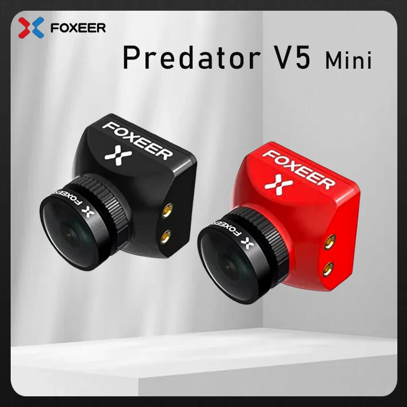 Foxeer Predator V5 FPV камера Racing Drone Мини-камера 16:9/4:3 PAL/NTSC с переключением Super WDR OSD с задержкой 4 мс
Foxeer Predator V5 FPV камера Racing Drone Мини-камера 16:9/4:3 PAL/NTSC с переключением Super WDR OSD с задержкой 4 мс