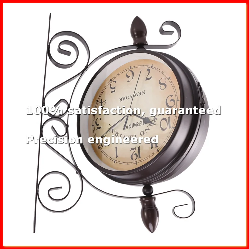 New Watch European Retro Style Clock Innovative Fashion Double-Sided Wall Clock Wall Clock Modern Design-A13G
New Watch European Retro Style Clock Innovative Fashion Double-Sided Wall Clock Wall Clock Modern Design-A13G
