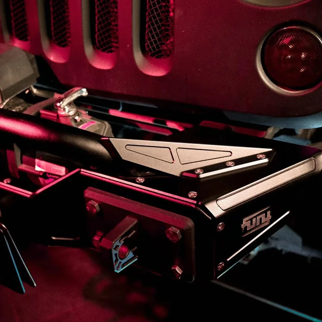 Алюминиевый черный передний бампер для jeep wrangler JK 07 + автомобильные аксессуары от Maiker offroad
Алюминиевый черный передний бампер для jeep wrangler JK 07 + автомобильные аксессуары от Maiker offroad