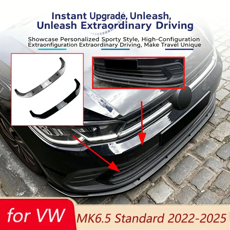 Car Front Bumper for VW Volkswagen Polo MK6.5 Standard 2022-2025 Lower Lip Spoiler Splitter Diffuser Body Kit Tuning Automobiles
Car Front Bumper for VW Volkswagen Polo MK6.5 Standard 2022-2025 Lower Lip Spoiler Splitter Diffuser Body Kit Tuning Automobiles