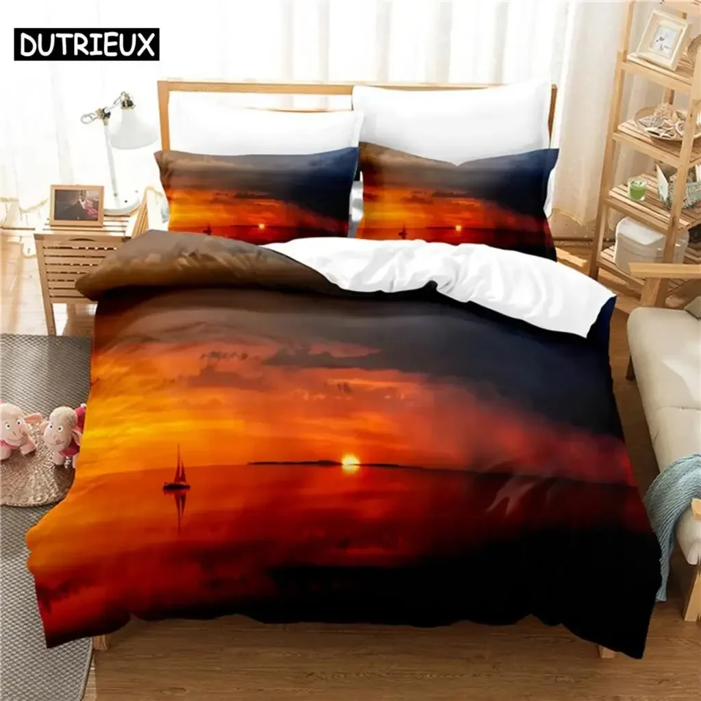Setting Sun Bedding Set Duvet Cover Set 3d Bedding Digital Printing Bed Linen Queen Size Bedding Set Fashion Design
Setting Sun Bedding Set Duvet Cover Set 3d Bedding Digital Printing Bed Linen Queen Size Bedding Set Fashion Design