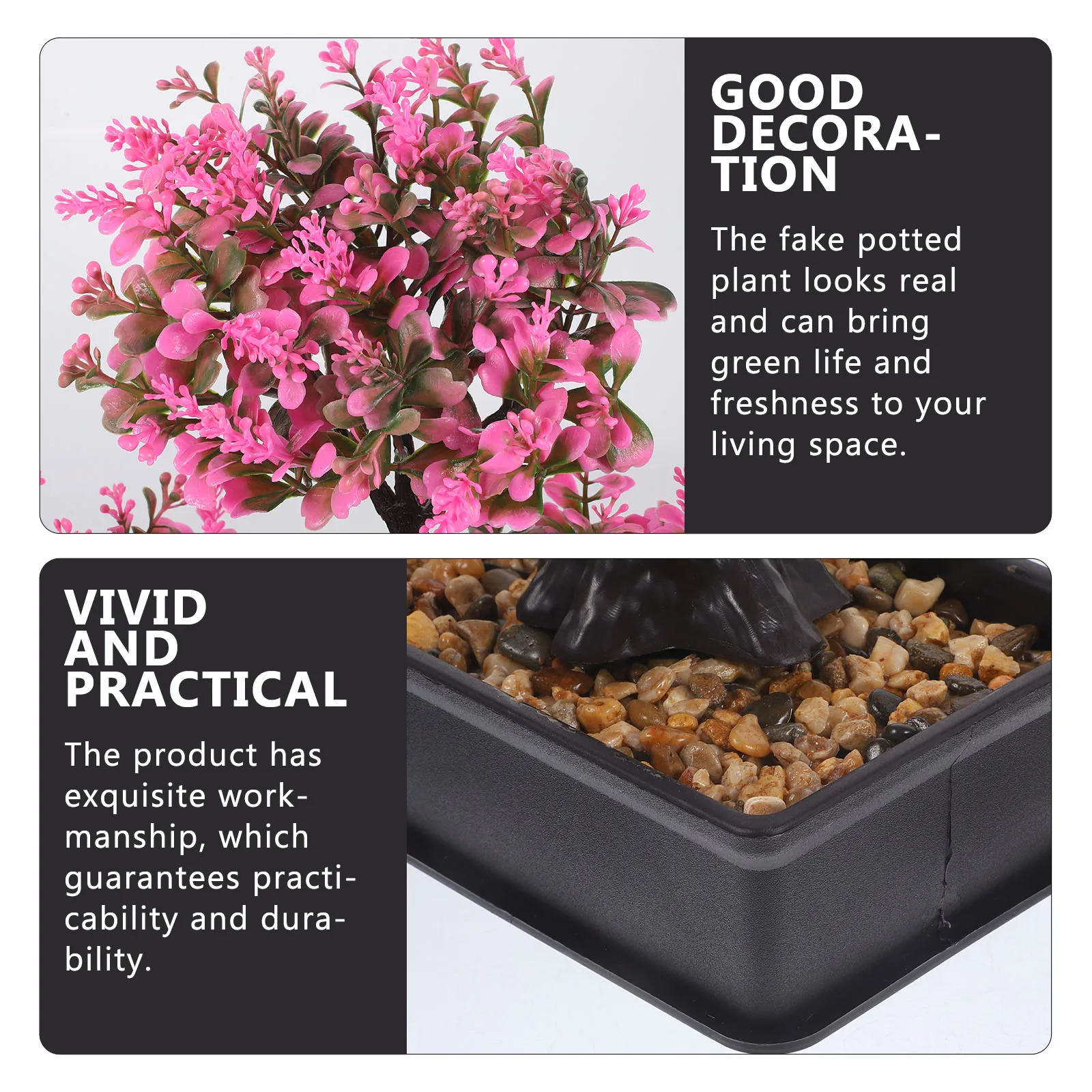 Faux Bonsai Decor Artificial Plant Decors for Indoor Outdoor Use High Class Practical Convenient for Busy Lifestyles
Faux Bonsai Decor Artificial Plant Decors for Indoor Outdoor Use High Class Practical Convenient for Busy Lifestyles