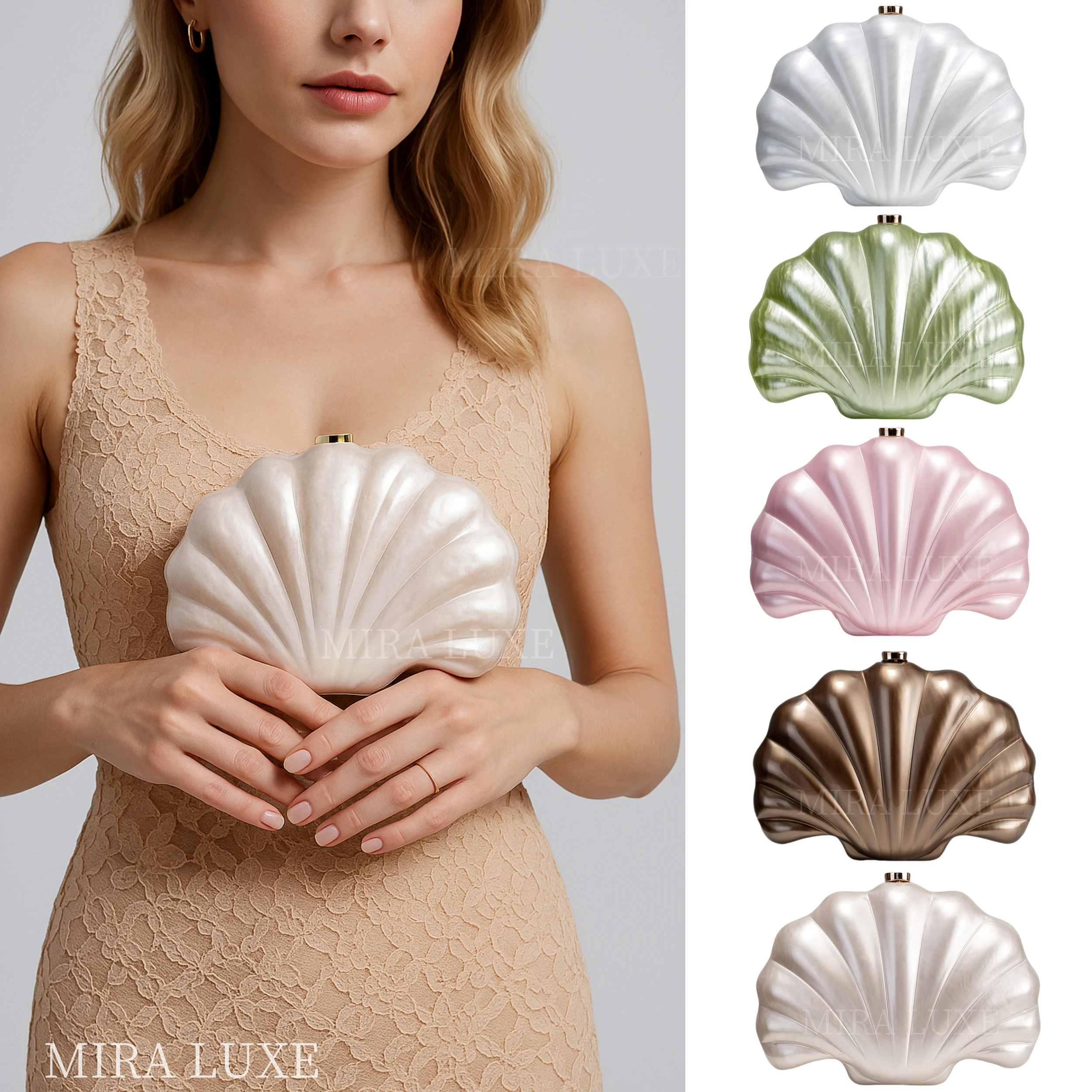 Women Shell Acrylic Box Clutch Lady Gift Evening Bag Party Prom StoneHandbag Luxury Female Women Wedding Bridal Clutch Purse Bag
Women Shell Acrylic Box Clutch Lady Gift Evening Bag Party Prom StoneHandbag Luxury Female Women Wedding Bridal Clutch Purse Bag