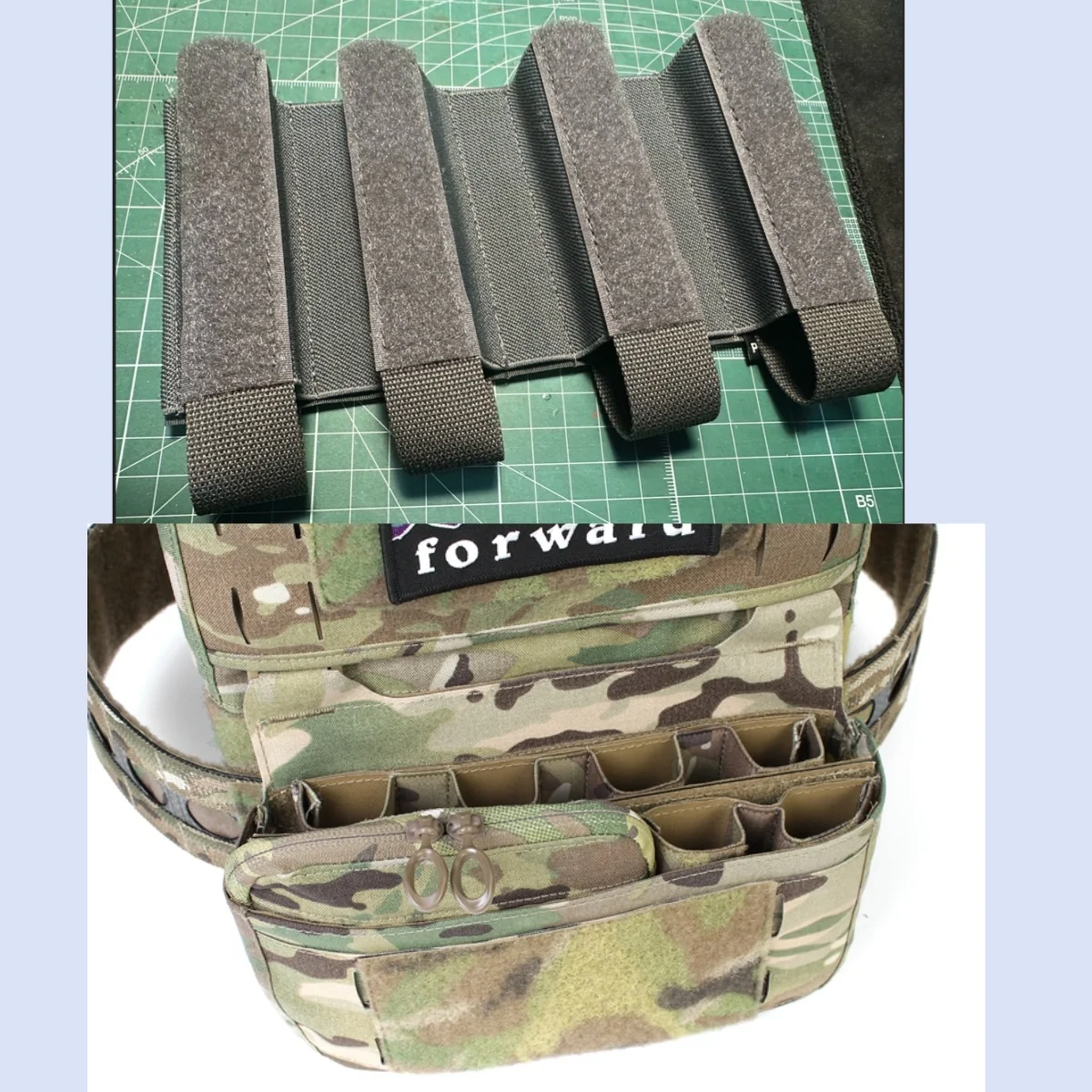 Tactical Vest Front Panel Belly Pocket Quadruple 9mm Internal Partition MP5 ARP9 MP9 Pocket With Magazine Pocket MI16
Tactical Vest Front Panel Belly Pocket Quadruple 9mm Internal Partition MP5 ARP9 MP9 Pocket With Magazine Pocket MI16