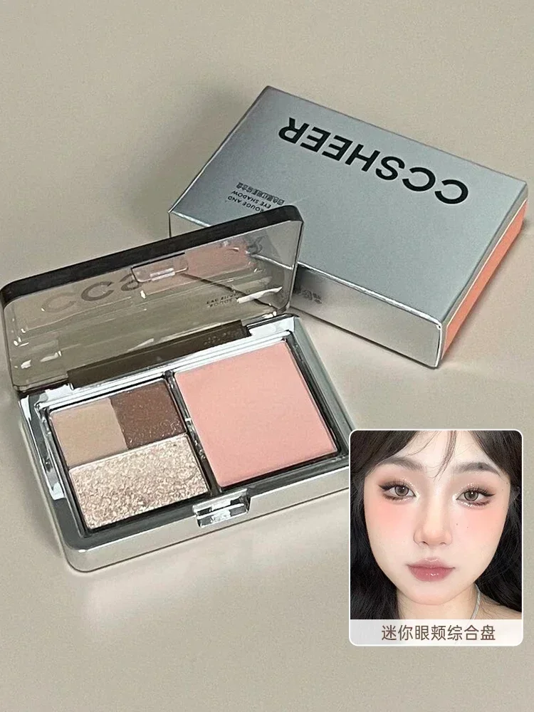 CCSHEER All-in-one Palette Eyeshadow Palette Matte Earth Color Blush Highlighter Trimming Pretty Makeup Rare Beauty Products
CCSHEER All-in-one Palette Eyeshadow Palette Matte Earth Color Blush Highlighter Trimming Pretty Makeup Rare Beauty Products