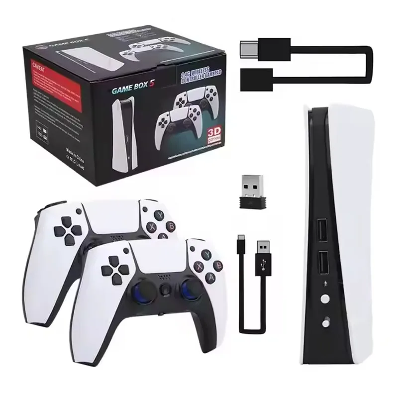 Game Box P5 Plus Gaming Console 4K HD Video 64GB/128GB 30000/40000 Games P5 Plus Game Stick Video Game Consoles
Game Box P5 Plus Gaming Console 4K HD Video 64GB/128GB 30000/40000 Games P5 Plus Game Stick Video Game Consoles