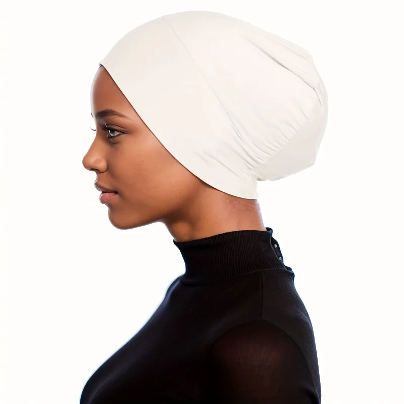 Middle Eastern Women's New Muslim Modal Comfortable Stretch Breathable Base Hat with Hidden Hair Elastic Hat Head Wrap Hat Turba
Middle Eastern Women's New Muslim Modal Comfortable Stretch Breathable Base Hat with Hidden Hair Elastic Hat Head Wrap Hat Turba