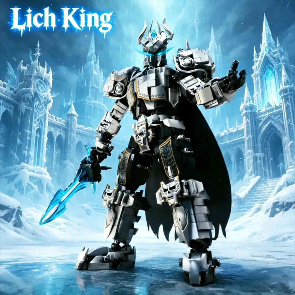 NEW 2026 Lich King mech World Demon Hunter war games Building Blocks Model Educational Toy Gift puzzle adult holiday Gift
NEW 2026 Lich King mech World Demon Hunter war games Building Blocks Model Educational Toy Gift puzzle adult holiday Gift
