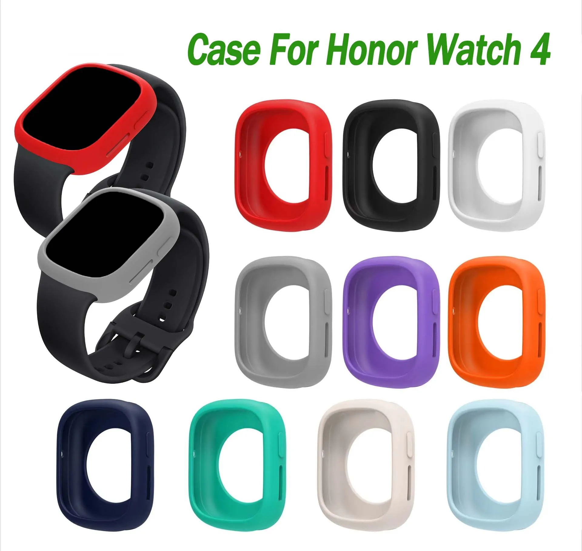 Мягкий силиконовый защитный чехол для Honor Watch 4, защитный чехол для умных часов, бампер для Huawei Honor Watch 4, защитная рамка
Мягкий силиконовый защитный чехол для Honor Watch 4, защитный чехол для умных часов, бампер для Huawei Honor Watch 4, защитная рамка