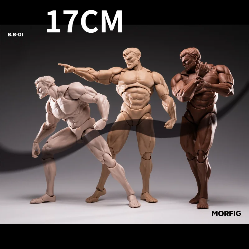 INART MORFIG 1/12 Scale Male Blank Body Highly Articulated Action Figure 4 Skin Tones DIY Custom Body with 7 Pairs HandsINART
INART MORFIG 1/12 Scale Male Blank Body Highly Articulated Action Figure 4 Skin Tones DIY Custom Body with 7 Pairs HandsINART