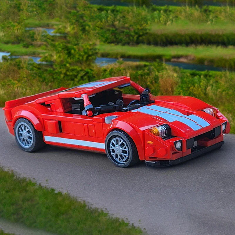 Speed Racing Car Model MOC Building Bricks Red Top Tier Sports Car Modular Technology Children Holiday Gifts Assemble Toys Suit
Speed Racing Car Model MOC Building Bricks Red Top Tier Sports Car Modular Technology Children Holiday Gifts Assemble Toys Suit