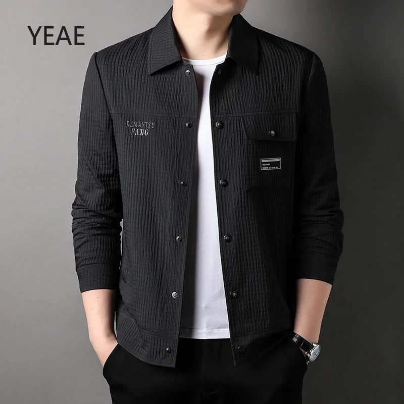 Billy 2025 New Waffle Casual Business Lapel Pocket Jacket Handsome Spring and Autumn Luxury Designer Clothing Men's Cold Coat
Billy 2025 New Waffle Casual Business Lapel Pocket Jacket Handsome Spring and Autumn Luxury Designer Clothing Men's Cold Coat