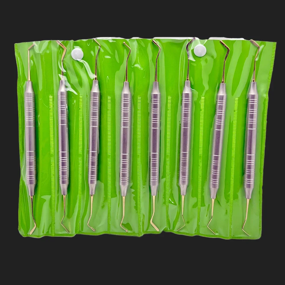 8Pcs Double-Head Dental Composite Resin Filling Spatula Aesthetic Restoration Resin Filler Restoration Instrument Dentist Tools
8Pcs Double-Head Dental Composite Resin Filling Spatula Aesthetic Restoration Resin Filler Restoration Instrument Dentist Tools