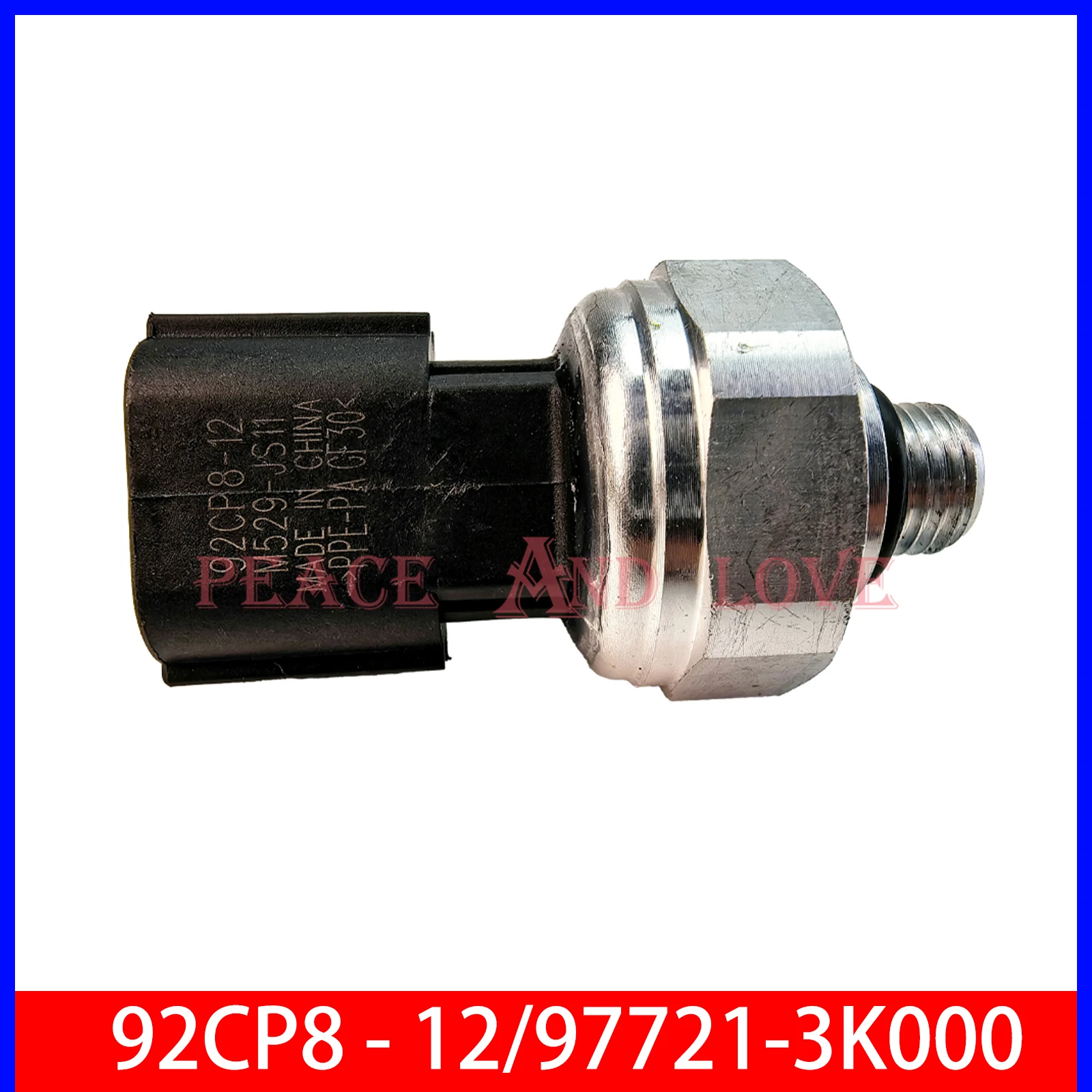 Датчик давления кондиционера (AC) 92CP8-12 97721-3K000, высококачественный клапан-датчик давления для Hyundai Kia 977213k000 92CP8 12
Датчик давления кондиционера (AC) 92CP8-12 97721-3K000, высококачественный клапан-датчик давления для Hyundai Kia 977213k000 92CP8 12