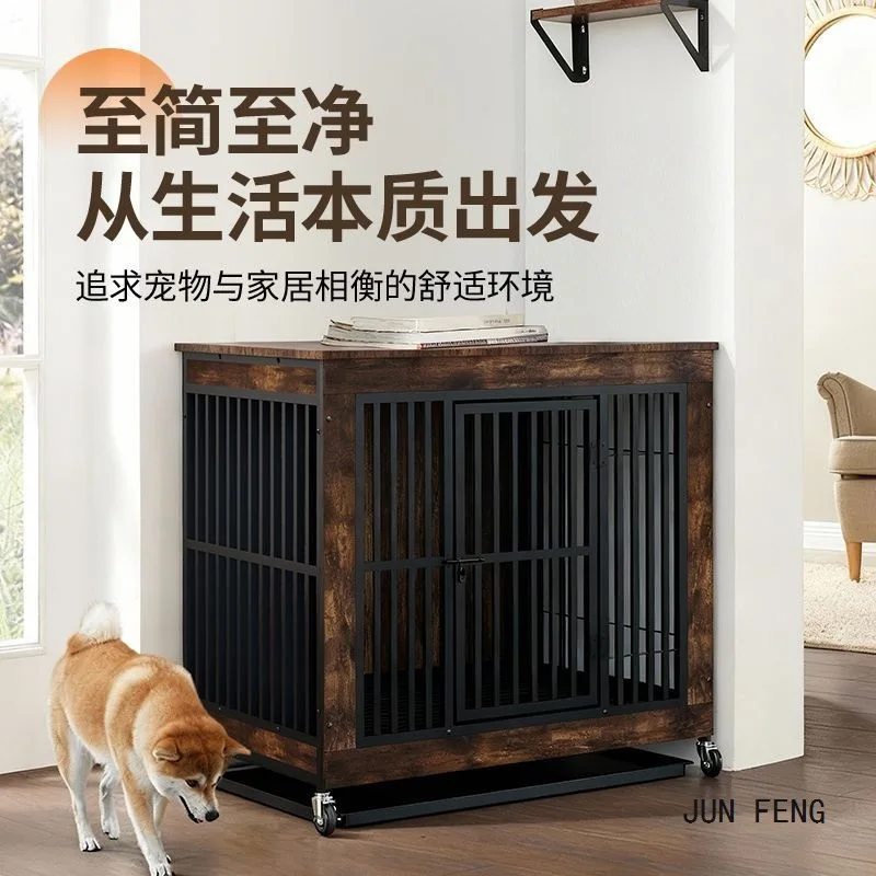 New full square tube dog cage Wooden indoor dog cage with toilet Large, medium and small dogs Golden Retriever Kennel House
New full square tube dog cage Wooden indoor dog cage with toilet Large, medium and small dogs Golden Retriever Kennel House