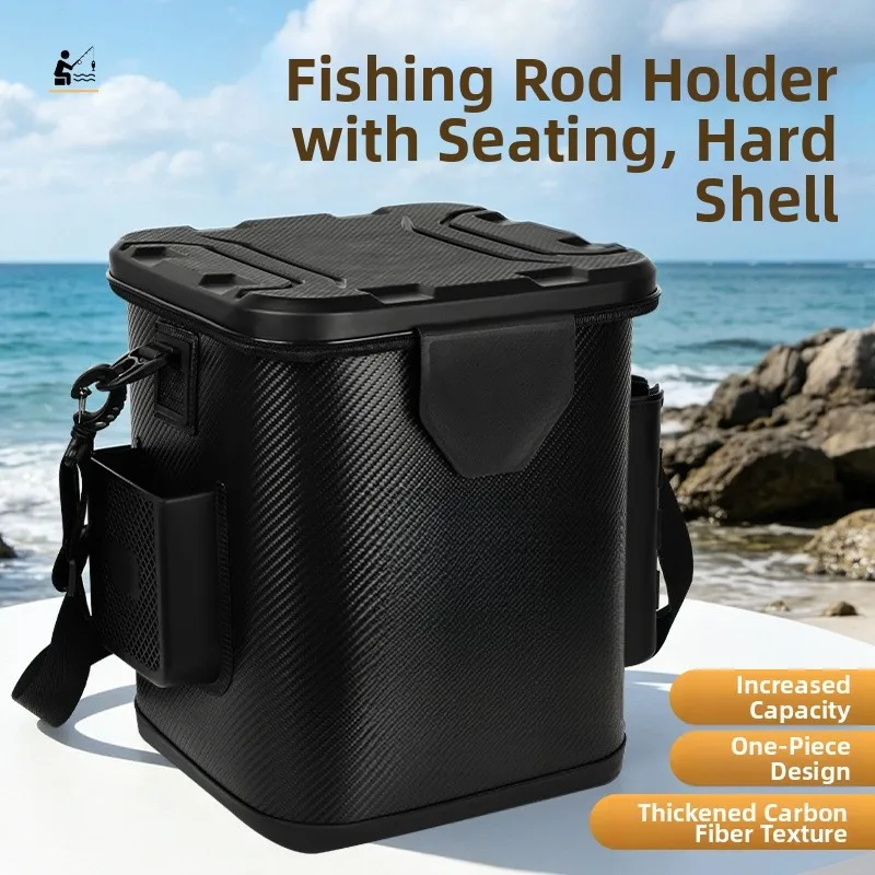 1pc Fishing Bucket Thickened EVA Hard Shell Portable Multi-Functional Bait Carrier Outdoor Fishing Accessories
1pc Fishing Bucket Thickened EVA Hard Shell Portable Multi-Functional Bait Carrier Outdoor Fishing Accessories