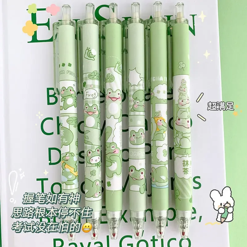 6 Pcs/Set Japanese Kawaii Gel Pen 0.5mm Black Ink Retractable Ballpoint Pens For Writing School Office Stationery Supplies
6 Pcs/Set Japanese Kawaii Gel Pen 0.5mm Black Ink Retractable Ballpoint Pens For Writing School Office Stationery Supplies