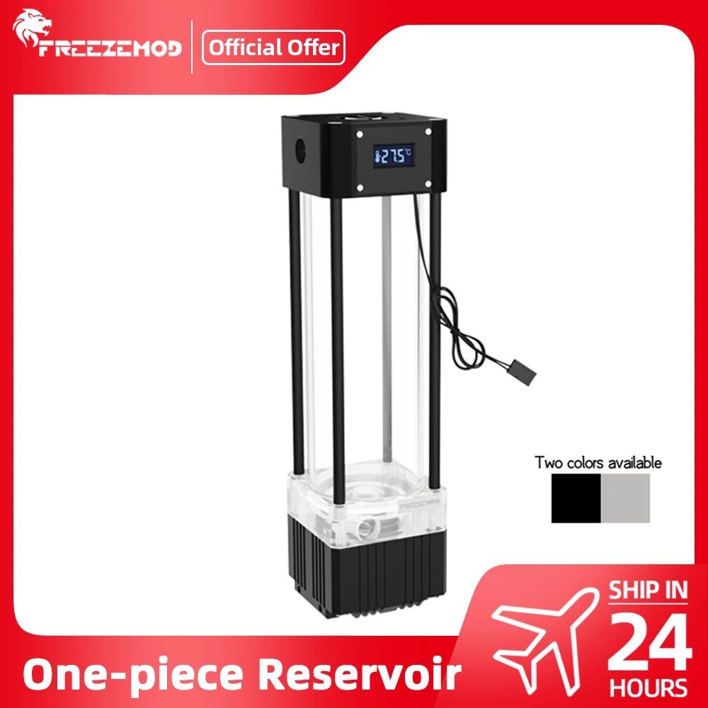 FREEZEMOD Cube One-Piece Reservoir Water Pump 4M Head 800L/H Cuboid Water Tank AIO Integrated LCD 200mm/250mm/300mm PUB-FS6WX
FREEZEMOD Cube One-Piece Reservoir Water Pump 4M Head 800L/H Cuboid Water Tank AIO Integrated LCD 200mm/250mm/300mm PUB-FS6WX
