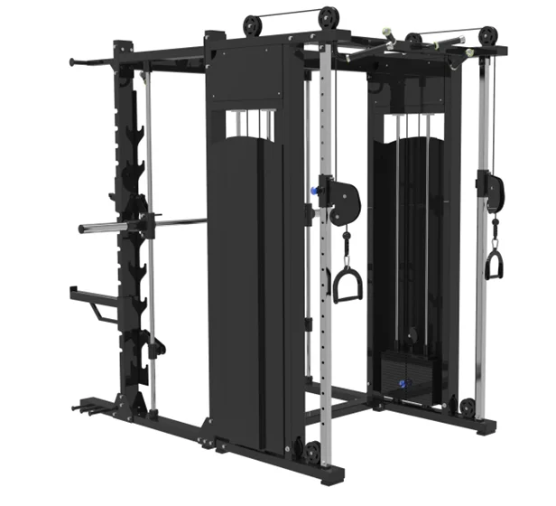 Wholesale Multi 3 in 1 Function Gym Equipment Smith Machine with Squat Power Rack Half Rack Multi Functional Trainer
Wholesale Multi 3 in 1 Function Gym Equipment Smith Machine with Squat Power Rack Half Rack Multi Functional Trainer