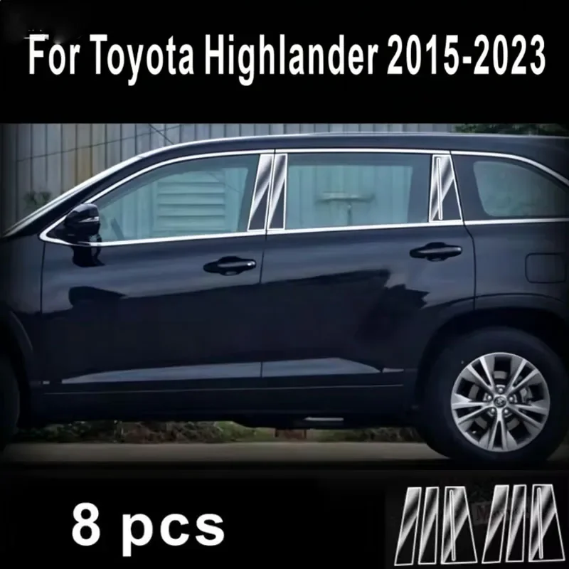 Car Exterior for Toyota Highlander 2015-2023 TPU Transparent Protective Film Windows BC Center Pillar Car Stickers Accessories
Car Exterior for Toyota Highlander 2015-2023 TPU Transparent Protective Film Windows BC Center Pillar Car Stickers Accessories