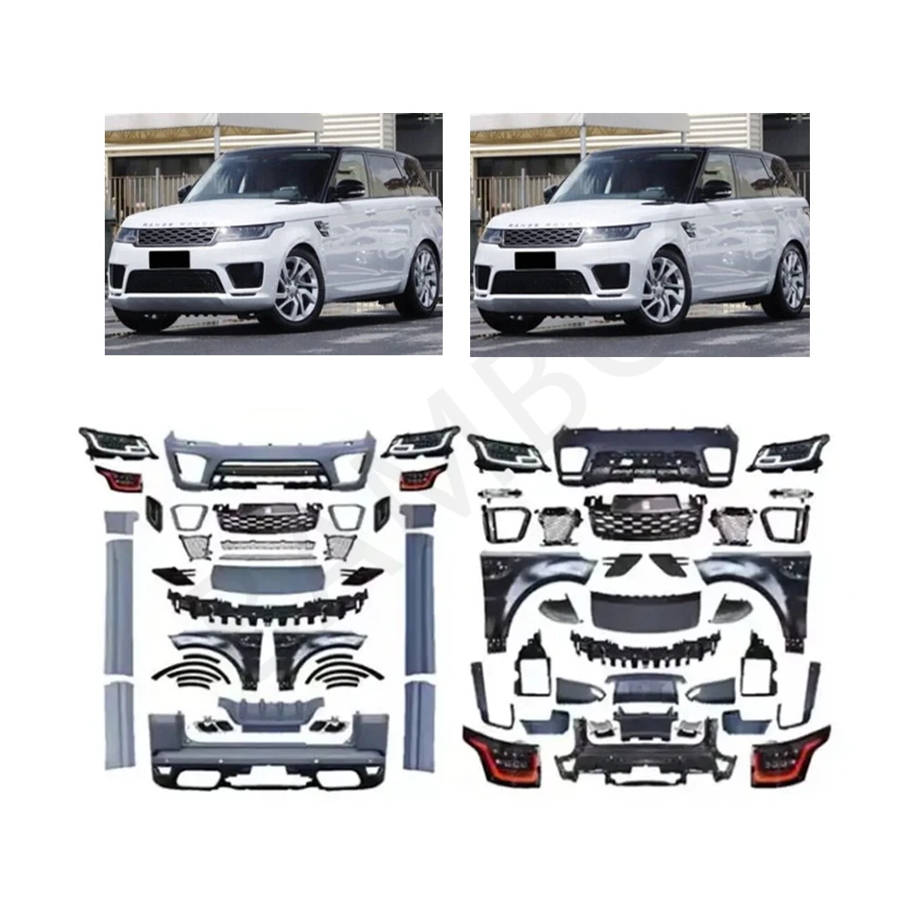 Wholesale Car Bumper Facelift Upgrade Bodykit for Range Rover Sport 2014-2017 Upgrade to 2018 SVR OE Body Kit
Wholesale Car Bumper Facelift Upgrade Bodykit for Range Rover Sport 2014-2017 Upgrade to 2018 SVR OE Body Kit