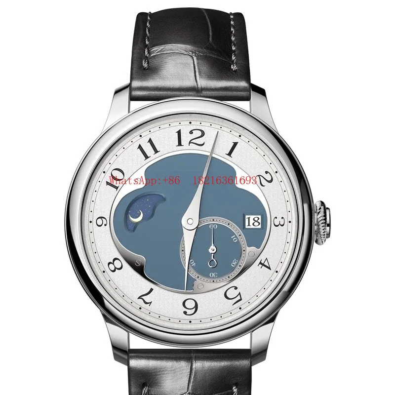 New Men's Fashion Mechanical Watch Fully Automatic Leather Waterproof Design Watch
New Men's Fashion Mechanical Watch Fully Automatic Leather Waterproof Design Watch