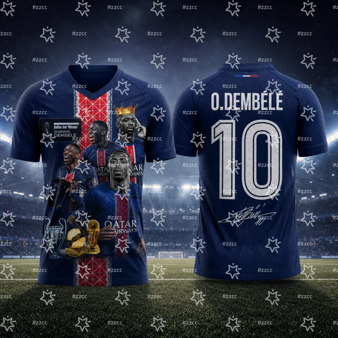 2026 Paris Ousmane Dembélé No.10 football jersey Summer Sports Men's T-Shirt Kid's Clothing Tee Y2k Woman cycling jersey
2026 Paris Ousmane Dembélé No.10 football jersey Summer Sports Men's T-Shirt Kid's Clothing Tee Y2k Woman cycling jersey 
