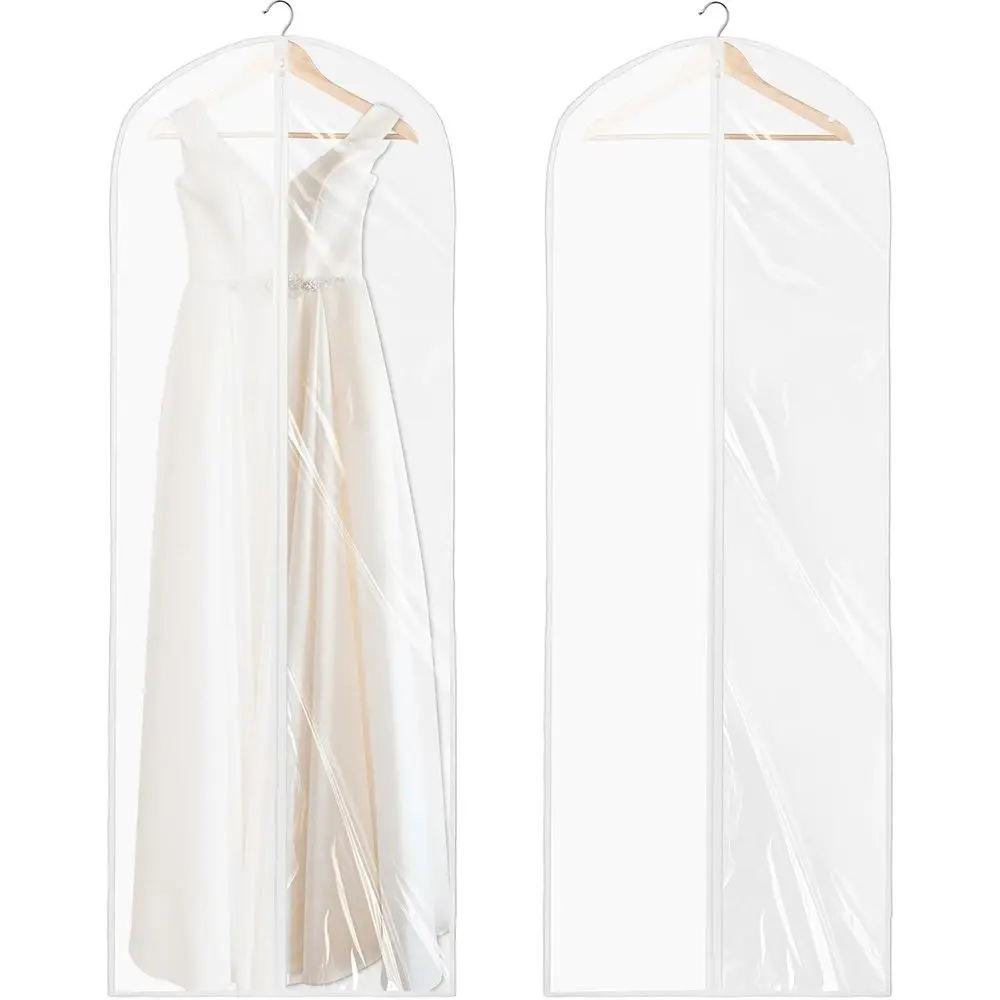 65 Zippered Garment Bags - 2 Pack for Dresses, Suits, Costumes, Uniforms
65 Zippered Garment Bags - 2 Pack for Dresses, Suits, Costumes, Uniforms