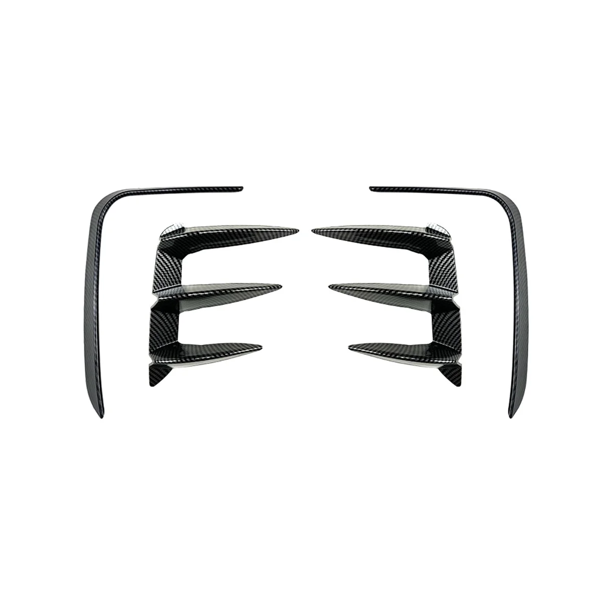 Car Carbon Fiber Pattern Rear Bumper Splitter Kit Spoiler Rear Canard Air Vent Trim for BMW X3 G01 LCI M Sport
Car Carbon Fiber Pattern Rear Bumper Splitter Kit Spoiler Rear Canard Air Vent Trim for BMW X3 G01 LCI M Sport