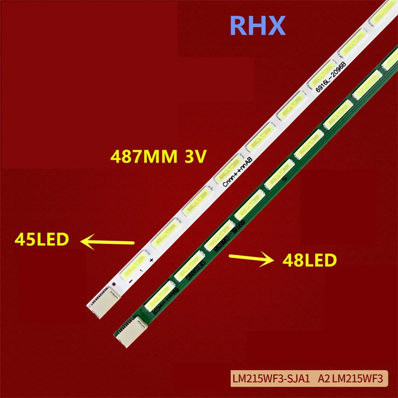 FOR LM215WF3 SJA1 S2A2 S2B6 S2D6 S2L4 RSAR4 LED backlight strip 486MM 48LED 100%NEW
FOR LM215WF3 SJA1 S2A2 S2B6 S2D6 S2L4 RSAR4 LED backlight strip 486MM 48LED 100%NEW