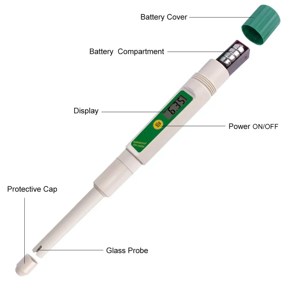 PH Meters Soil Aquarium Safe Pool Water Wine Urine Tester Analyzer
PH Meters Soil Aquarium Safe Pool Water Wine Urine Tester Analyzer