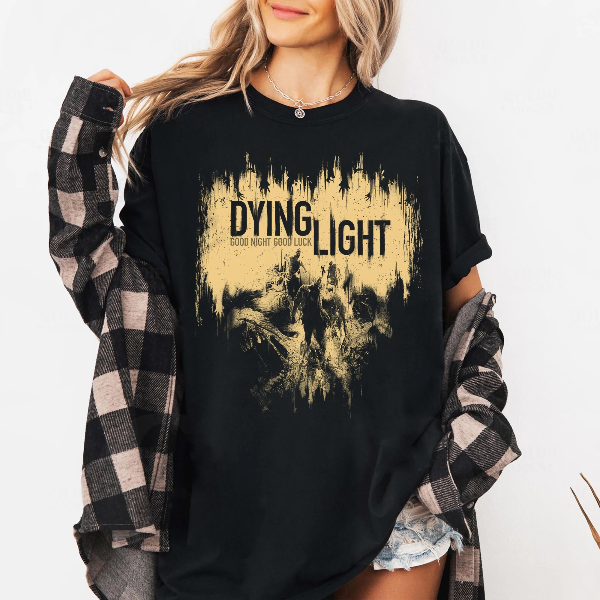 Футболка с принтом Dying Light: The Beast, женская модная футболка на весну/лето, модный тренд, топ из чистого хлопка, нейтральная футболка с короткими рукавами
Футболка с принтом Dying Light: The Beast, женская модная футболка на весну/лето, модный тренд, топ из чистого хлопка, нейтральная футболка с короткими рукавами