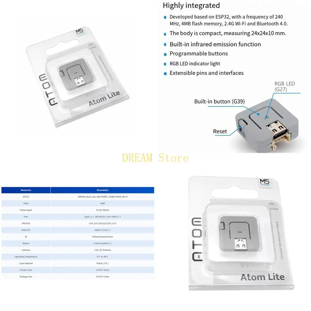 Embedded Intelligent Development Board with Wifi Bluetooth-Compatible for IoT Convenient Development best sale
Embedded Intelligent Development Board with Wifi Bluetooth-Compatible for IoT Convenient Development best sale